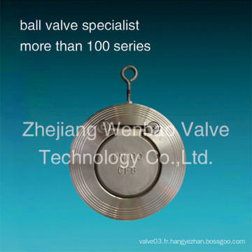 Ss304 Single Disc Wafer Type Swing Check Valve